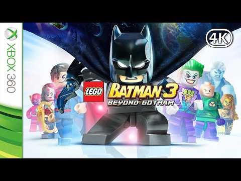 LEGO Batman 3: Beyond Gotham (Xbox 360) - Full Game Walkthrough | Longplay (4K 60fps)