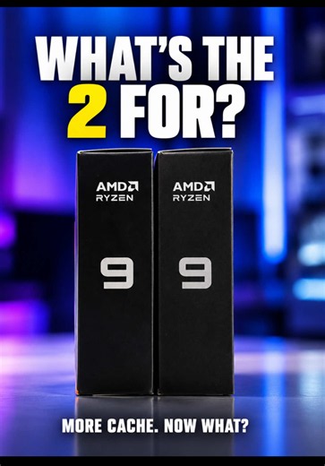 Do I need the extra cache, or do I just like having the extra cache? #AMDRyzen #9950X3D #9950X3D2 #CPU #PCBuilding