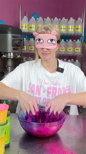 Blindfolded Slime Challenge