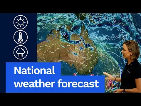 National Weather Forecast: Warm in the south-east and storms in the north