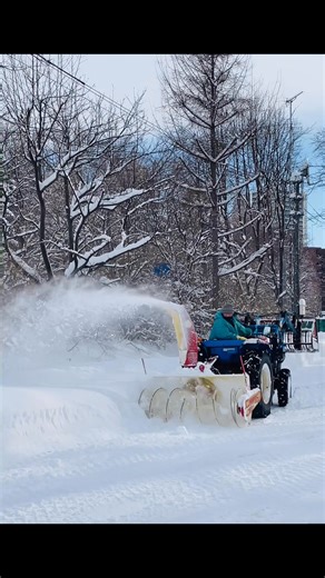 Snow cleaning car #sapporocity #Hokkaido #japan | Japanese dreams
