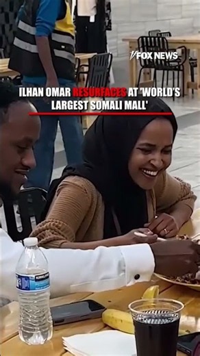 WATCH: Ilhan Omar RESURFACES at Somali mall #shorts