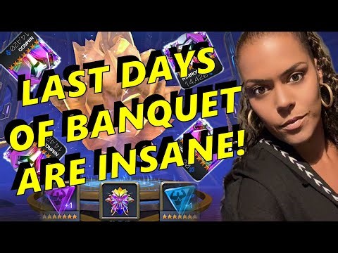 LAST DAYS OF BANQUET ARE INSANE Marvel Contest of Champions