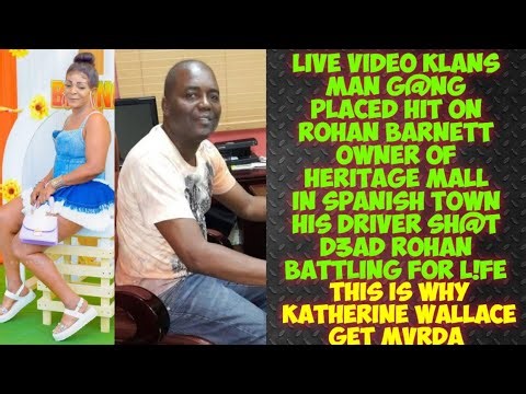 Live Video Rohan Barnett Owner Of Heritage Mall Get SH@T-Up His Driver SH@T D3AD/Katherine Wallace