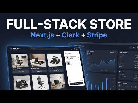 WorkNest Demo | Full-Stack Next.js E-Commerce Store with Clerk and Stripe