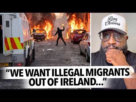 "We Want Illegal Migrants Out of Ireland..." People In Belfast Are Setting Fires To Homes and Trains