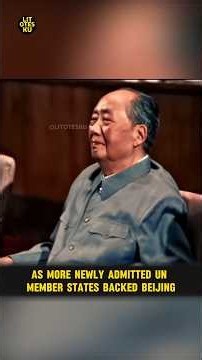 How Communist China Replaced Taiwan at the UN?