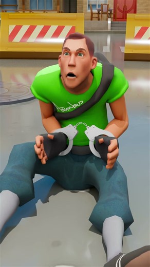 Scout armed his leg with Guns #animation