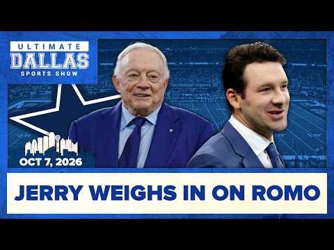 Jerry Jones voices support for Tony Romo following CBS ouster