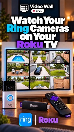 How to Watch Ring Cameras on Roku (Stick, Ultra & Roku TV) 📺