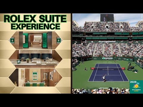 Inside the Rolex Suite at Indian Wells | BNP Paribas Open Experience 🎾👑