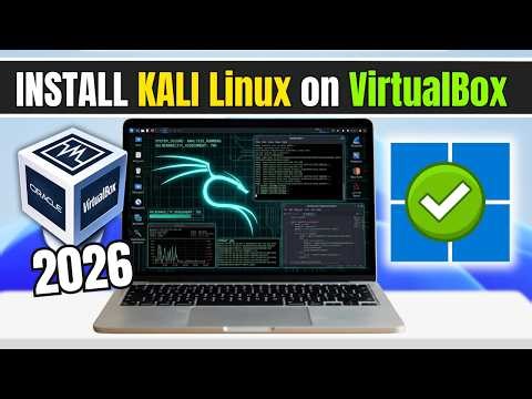 How to Install KALI Linux 2025.4 in VirtualBox (2026) Step by Step
