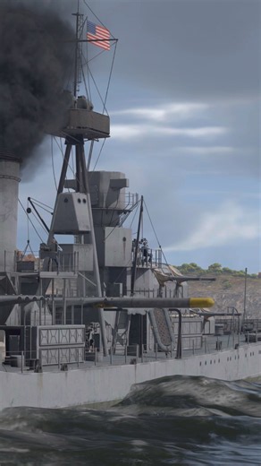 Torpedo Slams Into the Warship With Massive Explosion