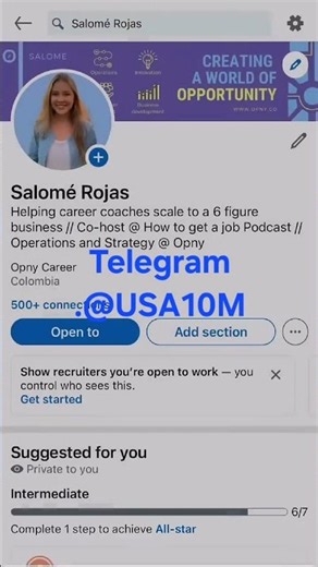 How to setap a LinkedIn Profile in 2026 | LinkedIn Account Setup Tutorial for Beginners.Tg.@USA10M