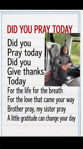 Did You Pray Today? — Worship Song & Prayer Tips