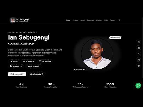 I rebuilt my portfolio… but changed the entire stack