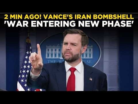 US NEWS LIVE: JD Vance Drops Iran War Bombshell, Declares Conflict Entering New Phase