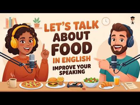 English Listening Practice | Let’s Talk About Food in English | Mr. English Podcast