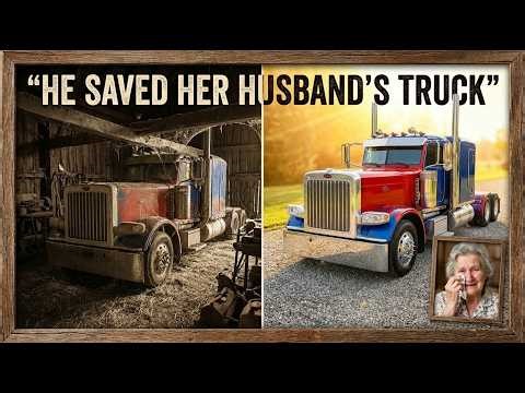 Saving Grandma’s Late Husband’s Peterbilt 379 | Extreme Rust to Optimus‑Style Revival