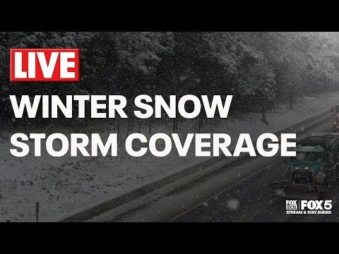 LIVE: Winter snow storm coverage | FOX 5 DC