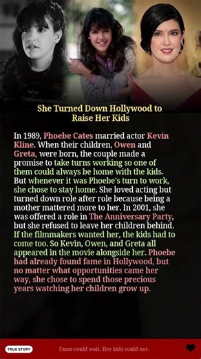 She Turned Down Hollywood to Raise Her Kids | Phoebe Cates