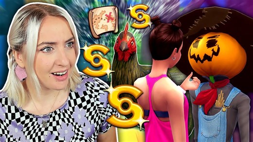 Exploring new features I never noticed in The Sims 4