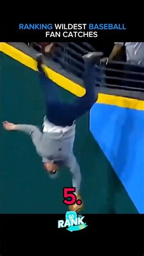 RANKING WILDEST BASEBALL FAN CATCHES⚾️🔥