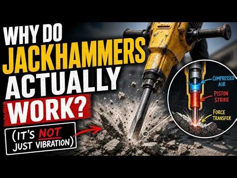 Why Do Jackhammers Actually Work? (It's NOT Just Vibration)