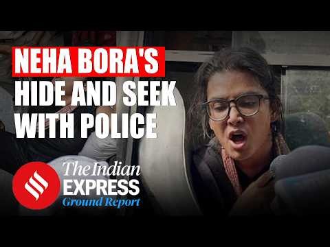 Neha Bora Detained at Connaught Place After Calling Protesters to RK Ashram | Delhi Protest