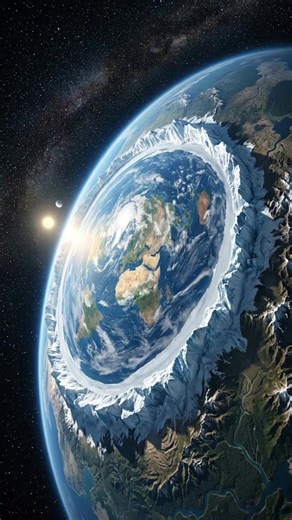 What if everything we know… is only part of the story? 🌍❄️ Beyond the edges of our maps… Beyond the limits we’re told exist… There stands an ice wall. Not just a frozen boundary… but a barrier between our world and something more. What lies beyond it? More land? New skies? Another realm untouched by everything we’ve ever known? We’re taught there’s nothing there… But why guard something that doesn’t exist? 👀 The idea isn’t just about geography… It’s about limits — and who decides them. Maybe t