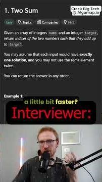 Coding Interview - Two Sum (Python)