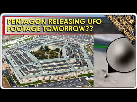 Pentagon unveiling new UFO footage tomorrow?? UAP reporting site shut down!