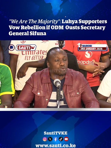 Luhya Youth Leaders Demand Change in ODM Leadership