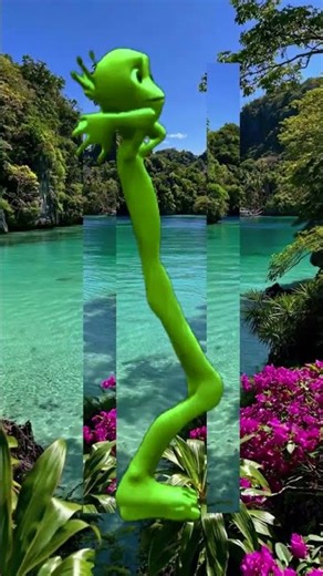Dame Tu Cosita Green Alien Dance Challenge 👽 #Shorts