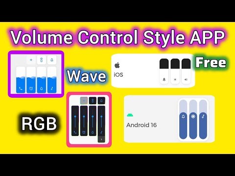 Free Volume Styles Control Panel for Android phone that works