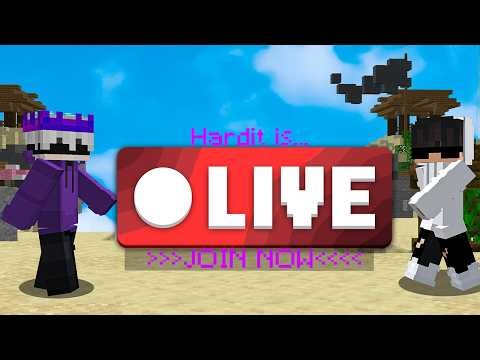 Live Now! Playing Hypixel/Pika-Network Bedwars By Hardit26.