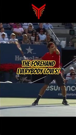 Why The Federer Forehand Will Never Be Forgotten!💣#federer #tennis