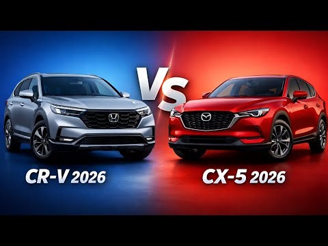 2026 Honda CR‑V vs Mazda CX‑5 | Which Is Better?