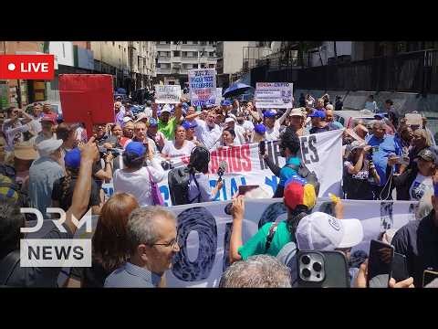 LIVE: Venezuela Demonstrators Flood Capital Demanding Sanctions Relief | AC1N