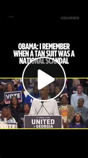 Obama: Remember when a tan suit was a national scandal - NewsBreak