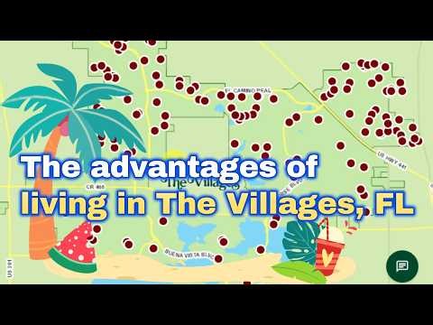Advantages of the different areas of The Villages, FL
