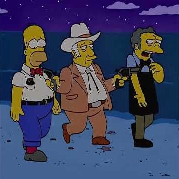 Homer Teaches You How to Be a Cowboy #thesimpsons #simpsons #cartoon #shortsfeed