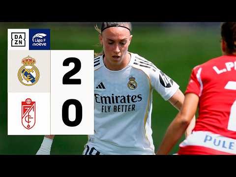 Real Madrid CF vs Granada CF (2-0) | Resumen y goles | Highlights Liga F