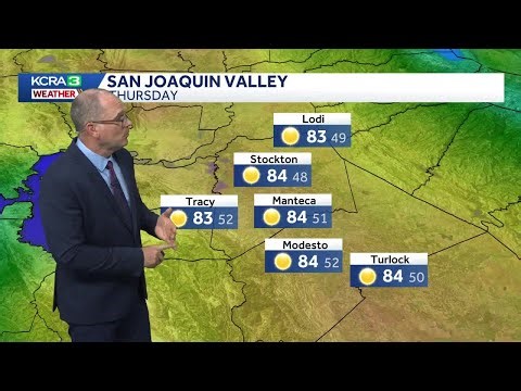 NorCal forecast: Warm and dry through Friday