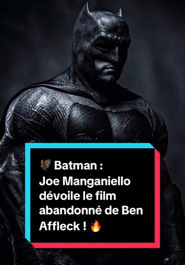 🦇 Batman : Joe Manganiello dévoile le film abandonné de Ben Affleck ! 🔥 #Batman #BenAffleck #Deathstroke #Batfleck #OnRegardeQuoi