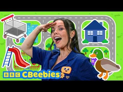 Let's Explore Out and About! CBeebies House Playtime Fun with Evie and Friends 🌈