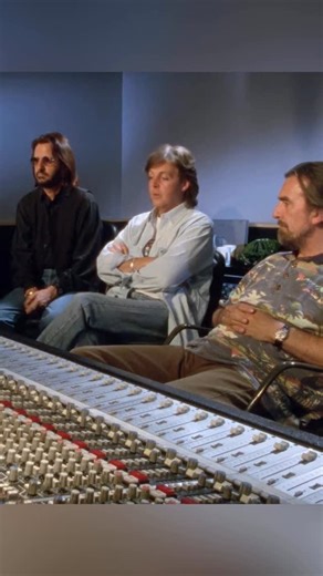 cloud beatles on Instagram: "George Martin, Ringo Starr, Paul McCartney, and George Harrison listening to Beatles tracks at Abbey Road Studios in London, May 19, 1995. #thebeatles #beatlemania #beatlemaniac #fabfour #abbeyroad"