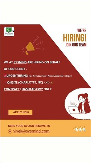 ServiceNow Job Openings 2025 | Freshers & Experienced | Apply Now!