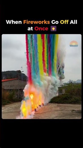 When Fireworks Go Off All at Once 🎇