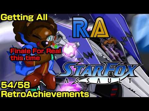 All RetroAchievements in StarFox Assault 54/58 | [REAL Finale] | Kiwami Kastle